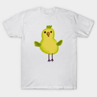 Cute Bird Drawing T-Shirt